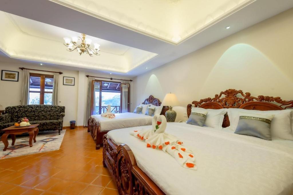 Hotel Villa Deux Rivieres Luang Prabang Exteriör bild